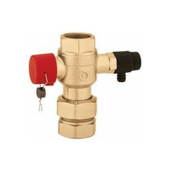 Vanne à bille pour interception vases d'expansion Caleffi 5580 3/4'