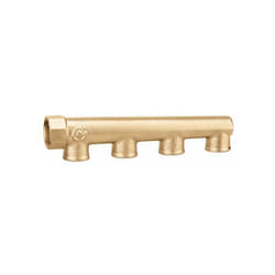 Collecteur simple et aveugle 1' 3 sorties femelles Caleffi 598632 1' - 3