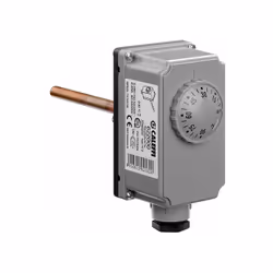Thermostat à immersion réglable avec puits de raccordement 1/2" |Caleffi 622000 CARACTÉRISTIQUES: Marque: Caleffi Plage de tr ...