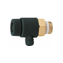 Mini robinet de vidage avec fonctionnement Tmax 85°C Caleffi 3371 3/8"