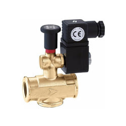 Caleffi - Electrovanne gaz normalement ouverte 8540 1/2' - 230V