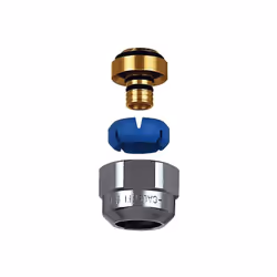 Pour tube plastique. Filetage M 23 x 1.5. ◉ Détails : Type de tube : PER ◉ Matière : laiton ◉ Diamètre du tube : 10/12 ◉ ◉ EA ...