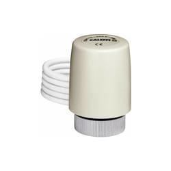 Commande électrothermique avec microrupteur auxiliaire Caleffi 656112-656114 230V