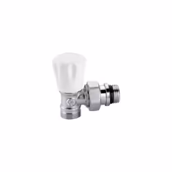 CODE DE L'ARTICLE : 340302 CARACTÉRISTIQUES TECHNIQUES Robinet de radiateur manuel. Chromé. Raccords coudés, pour tubes en cu ...