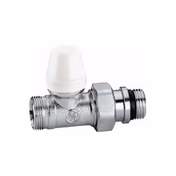 CODE ARTICLE : 343302 CARACTÉRISTIQUES TECHNIQUES Coude de réglage Caleffi. Finition chromée. Raccords droits, pour tubes cui ...