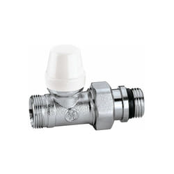 Caleffi - Bouclier de fermeture avec raccords droits 3/8' 343302 3/8' - 23 p.1,5
