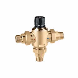 CODE ARTICLE : 523080 CARACTÉRISTIQUES TECHNIQUES Mitigeur thermostatique réglable avec cartouche interchangeable pour instal ...
