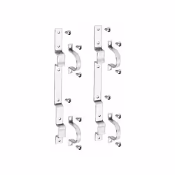 Paire de supports en acier inoxydable pour la fixation des collecteurs série 354. Pour cassettes des séries 360 et 362. code  ...