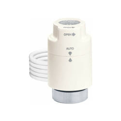 Commande électrothermique avec bouton et micro-interrupteur Caleffi 6563 230V