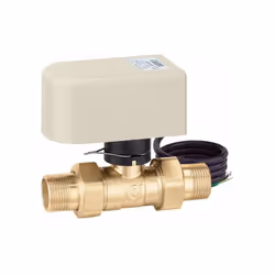 Vanne de zone à boisseau sphérique 2 voies motorisée avec commande 3 contacts et microrupteur auxiliaire |Caleffi 6442 CARACT ...