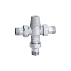 Thermador - Mitigeur thermostatique réglable avec clapets anti-retour et filtres 1/2' régulation de température 30-50°C Caleffi 521304 1/2'