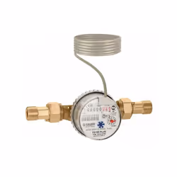 Compteur volumétrique pour eau chaude/froide sanitaire avec raccord fileté et à bride |Caleffi 7942 CARACTÉRISTIQUES: Marque: ...
