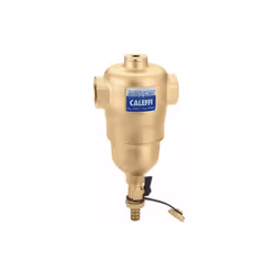DIRTCAL® - Séparateur de saletés avec raccords filetés femelles et robinet de vidage avec raccord de tuyau |Caleffi 5462 Le s ...