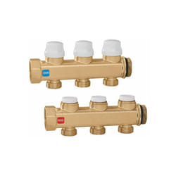 Caleffi - Paire de 2 collecteurs de sortie 662625 2