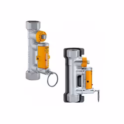 Vanne d'équilibrage avec débitmètre pour installations solaires thermiques avec isolation |Caleffi 258 CARACTÉRISTIQUES: Marq ...