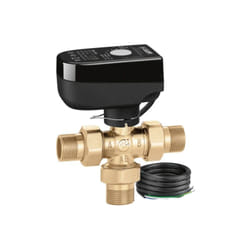 Vanne à sphère motorisée à trois voies 3/4', tension 230V Caleffi 644357 3/4'