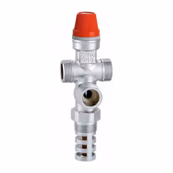 Utilisée pour la protection des chaudières à combustible solide Le bulbe thermostatique est directement plongé dans l'eau du ...