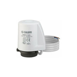 Commande électrothermique sans microrupteur auxiliaire Caleffi 656202-656204 230V