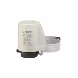 Actionneur thermo-électrique à faible absorption avec indicateur de position d'ouverture et microrupteur auxiliaire |Caleffi  ...