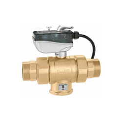 Vanne à bille motorisée trois voies Caleffi 638L 230V - 3/4'
