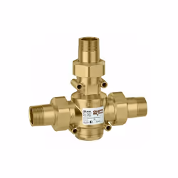 Vanne anti-condensation avec contrôle thermostatique de la température de retour aux générateurs à combustible solide |Caleff ...