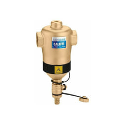 Séparateur de saletés avec aimant et raccords filetés femelles sans isolation Caleffi 54630 3/4"