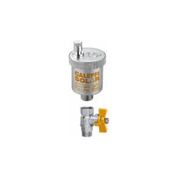 Purgeur d'air automatique avec corps en laiton Caleffi 2508-2509 3/8'M