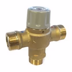 Mitigeur thermostatique - CALEFFI - MIX52120 - Diamètre 3/4 MMM - Sécurité chaufferie