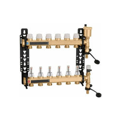 Collecteur pré-assemblé avec connexion 1' Caleffi 6646 7