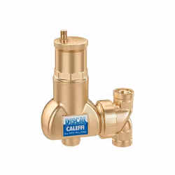 DISCAL® Désaérateur réglable pour installations horizontales ou verticales avec raccords filetés femelles |Caleffi 551705-551 ...