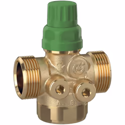 Présentation Vanne d'équilibrage et de régulation indépendante FLOWMATIC - 1"1/4 (33/42) Mâle - plage de débit : 0,18/1,80 El ...