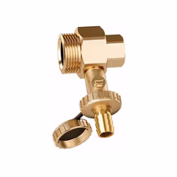Robinet de vidage pour série 149 Caleffi Code produit avec raccord 3/4"M x 3/4"F: F0000680 Code produit avec connexion 1"M x  ...