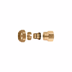 CODE ARTICLE : 680285 CARACTÉRISTIQUES TECHNIQUES Raccord mécanique pour multicouche complet avec raccord M-F CALEFFI Caleffi ...