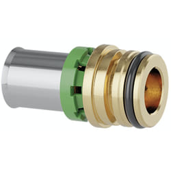 Caleffi - Raccords à sertir multipince pour tubes multicouches avec clip de fixation 359 16 x 2
