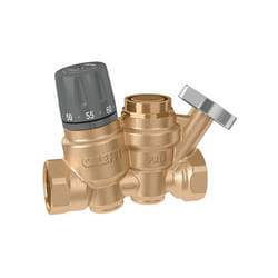 Régulateur thermostatique avec désinfection thermique automatique Rp 1 1/4' Caleffi 116270 Rp 1 1/4'