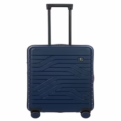 BRICS Valise bleu foncé pour femme et homme - Ulisse Trolley 65 cm / 68 - 75 L Expandable M Ocean Blue 156961