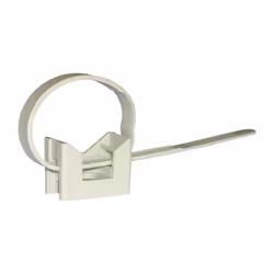 Collier de serrage CT-CLIP pour les faisceaux de câbles Elematic, avec les caractéristiques suivantes : Avec trou pour l'ancr ...