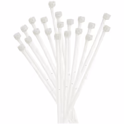 Colliers de câble standard Elematic avec les caractéristiques suivantes : Matériau : polyamide 6.6 naturel Couleur : blanc La ...