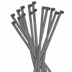 Colliers de câble standard Elematic avec les caractéristiques suivantes : Matériau : polyamide 6.6 naturel Couleur : noir Lar ...
