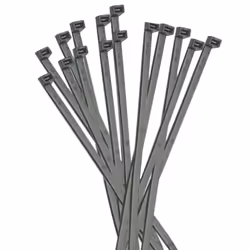 Colliers de câble standard Elematic avec les caractéristiques suivantes : Matériau : polyamide 6.6 naturel Couleur : noir Lar ...