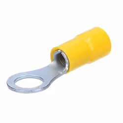 CEMBRE GF-M8, GF-M, Gris, Jaune, Femelle, Droit, Cuivre, PVC, 10 Ohm