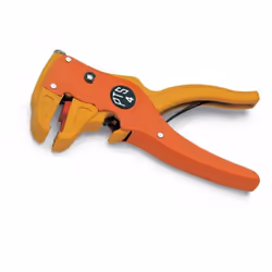 CEMBRE PTS4 Outil à dénuder Pour câbles isolés PVC de 0,2 à 6 mm² Type d'action : dénudage Couleur orange