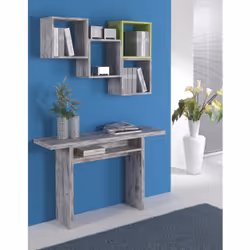 Terraneo EL530 VIN table de cuisine et de salle à manger Maison Forme rectangulaire Table extensible 2 pieds - Vue supplémentaire 2