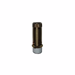 Soupape de sécurité pour compresseur. Fabriqué en laiton fraisé avec raccord fileté 1/4''. Pression maximale : 10 bars / 145  ...
