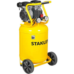 Stanley - Compresseur, compresseur d'air sans huile, compresseur silencieux, vertical, 1 ch, 8 bar, cuve 50 l