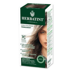 Soin Colorant Permanent - HERBATINT - Blond Cendré 7C - Gel sans ammoniaque - Protection durable - 150ml