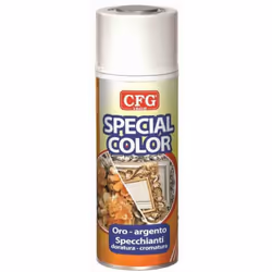 Mirror Spray Cfg - effet doré couleur or riche S0100 Finition brillante qui donne un effet doré aux objets sur lesquels elle  ...