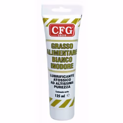 Lubrifiant blanc, inodore, non toxique, tre's haute purete' Graisse spciale non toxique a' base de produits de trs haute pure ...