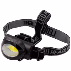 CFG Discover Head Light, Lampe frontale, Noir, Acrylonitrile-Butadiène-Styrène (ABS), Boutons, IPX4, COB LED