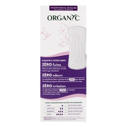 Organyc Incontinence Urinaire Light 24 Protège-Slips Ultra-Fins Bio